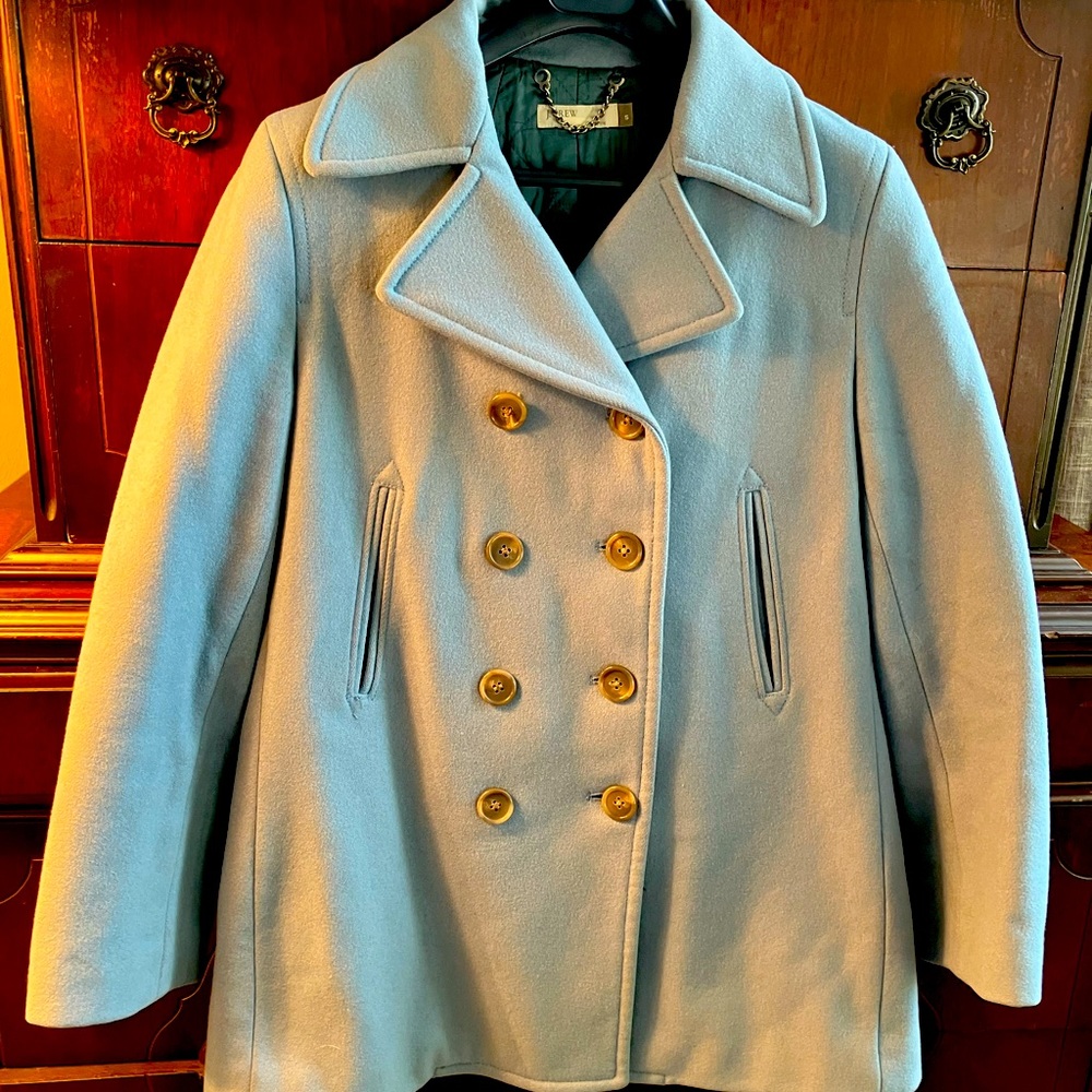 Vintage J crew petite small woman’s peacoat